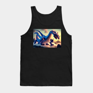 Cute Wool Art Dragon 8 of 20 Designs Tank Top